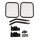Pair Side Mirror Outside Rear View Mirrors for 1996-2017 Jeep Wrangler TJ JK