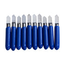 Set Of 10pcs V-shape Flat Bottom Engraving Bits
