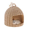 1/12 Miniatures Dollhouse Resin Lovely Cat With Nest Home Decoration Accessories