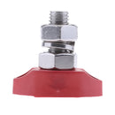 8mm Red Junction Block Power Post Insulated Terminal Stud for Boat Marine
