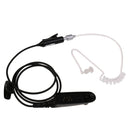 3.5mm Surveillance Security Earpiece with Transparent Acoustic Coil Tube For Two-Way Radios GP140, GP320, GP328, GP329, GP338, GP339, GP340, GP360, GP380, GP640, GP680, GP1280