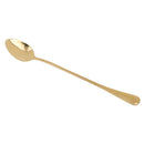 Home Cafe Restaurants Use Stainless Steel Spoon Coffee Sugar Ice Cream Spoon Salad Teaspoon Wedding Party Supplies Gold Oval