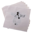 20 Pieces Disposable Bride Arab Wedding Paper Napkins Party Tableware 33 cm