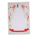 Wedding Cake Fingerprint Tree with Inkpads for Signature 40*60cm