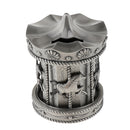 Vintage Exquisite Metal Piggy Bank/Savings/Coin/Money Box Mini Carousel