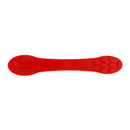 Lightweight Portable 3 Finger Massage Pat Knock Stick Blood Circulation Improver Pain Stress Reliever Acupoint Stimulation Tool Red