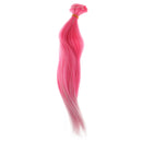 Fashion 25cm DIY Decor Doll Wigs Long Curly Wavy High Temperature Wire Peach Red