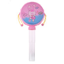 Kids Music Toys Plastic Rattle Drum Percussion Toy Hand Fun Gift for Baby Toddler - A