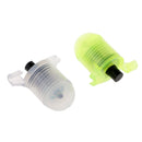 2pcs Plastic Fishing Strike Alert Led Fish Bite Alarm Bite Alert White/Green Reel Care Accessories