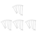 4 Frame Carp Fishing Boilie Stoppers Clear Rubber Long Hair Rig Bait Stops