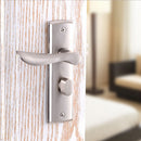 Aluminum Alloy Door Handle Lock Home Entry Security Door Lockset for Bedroom Bathroom Latch 3 Keys