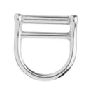 Fall Protection Safety Harness Single Slotted D Ring for 2" Webbing Strap