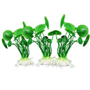 Non Toxic Environment Friendly Simulation Plastic Aquatic Plants Aquarium Ornament Decorations Green