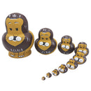 10pcs Wooden Russian Nesting Dolls Cartoon Matryoshka Babushka Stacking Nested Dolls Kids Toys Birthday Christmas Gifts Home Decoration Hand Painted Lions Doll