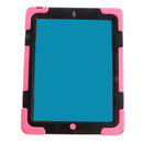 Pink Full Body Protective Silicon Rubber Cover Case Stand for iPad 2 3 4 Tablets