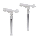 2Pcs Angle Adjustable Single Outrigger Rod Holder Boat Fishing Rod Pole Tube