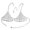 Fashion Waist Chain Personality Hollow Coin Necklace Bra Chain Body Chain