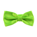 Mens Fashion Wedding Suit Tuxedo Charms Adjustable Neckband Bowtie Necktie Clothing Accessory Gift - Bright Green