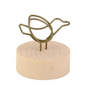 Bird Shape Design Memo Holder Paper Note Photo Clip Desk Decoration