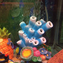 Aquarium Ornament Bubbling/Bubble Coral with Air Pump Connector for Fish Tank Micro Landscape Decoration