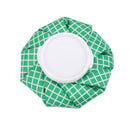 Cloth Ice Bag Pain Stress Neck Knee Head Swelling Pain Injury Reliever Sports Equipment 6Inch White grid