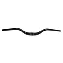 Retro Bike Handlebar Aluminum Alloy Bent Bar Fixed Gear Road Bicycle Handlebar 31.8mmx660mm Black