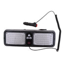 86 LED Emergency Warning Harzard Visor LED Flash Strobe Light Lamp White/Red