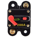 Car Audio Circuit Breaker Reset Fuse 200A For System Protection 12V/24V/36V