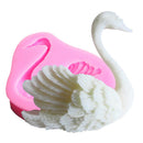 Swan Style Cake Mold Fondant Mould Cake Decorating Pastry Mold Baking Tray Pink