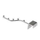 25*25 Iron Hanger Row Five Beads hanging hats scarfs coats bags for Square Tube Hooks and Hangers Storage