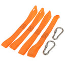 Universal Soft Loop Motorcycle Tie Down Straps 2300LB Capacity Motocross Motorbike ATV Dirt Bike Tie Downs