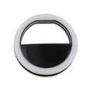 Luxury Selfie Luminous LED Light Up Phone Ring For iPhone 6 6S Plus Smart Phone Black