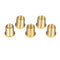 5 Pieces Brand New Gear Shift Knob Lever Head Thread Adapter Nuts M10x1.5