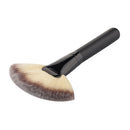 Large Fan Blush Face Powder Foundation Highlighting Contouring Blending Cosmetic Brush Make Up Tool