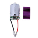 For Wltoys 12428 12423 1/12 RC Car Spare Parts 540 Motor &Motor Heat Sink Radiator 12428-0121+XY-12017