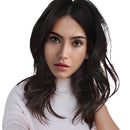 Natural Synthetic Hair Wig Long Curly Wavy Full Wigs Cosplay Black For Women