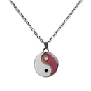 Tai Chi Gossip Shaped Color Change Mood Pendant Necklace Emotion Jewelry