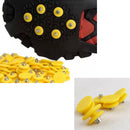 20x Ice Climbing Crampons Safety Anti Slip Shoes Spikes Grips Cleats, for Ice Fishing, Hunting, Walking, Jogging, Hiking, Running, Snow Shoveling