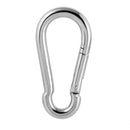 Outdoor Climbing 304 Stainless Steel Carabiner Snap Hook Quick Hitch Quickdraw