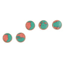 5 Piece Trumpet Valve Finger Buttons Repair Valve Cap Tool Accessory Collection