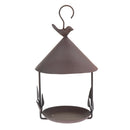 Durable Iron Bird Feeder Outdoor Decor Food Container Easy Cleaning