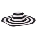 Women Large Floppy Foldable Straw Kentucky Derby Beach Sun Hat Cloche Cap Wide Brim Cap Packable