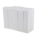 10 Pieces White Foam Nail Art Manicure Pedicure Buffer Buffing File Tools For Filling Nail Extensions, Acrylic Nails, False Nail Tips, Natural Nails