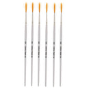 6 Pieces Art Paint Brushes Script Liner for Fine Painting Detailing Acrylic Oil Watercolor Ink Painting