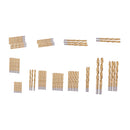 99pcs/Set Titanium Coated HSS High Speed Steel Drill Bit Set Tool 1.5mm - 10mm Drill Bit For Wood Plastic and Aluminum Copper Steel