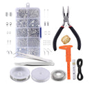 Jump Ring for Jewelry Making Supplies with Pliers Tool Findings Assorted Kit