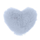 Heart Shape Stuffed Plush Throw Pillow Cushion For 1/3 Doll Toys Blue