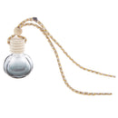 Car Fragrance Clear Empty Refillable Perfume Air Freshener Hanging Bottle