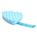 Universal Car Triangle Sponge Washing Cleaning Brush Dust Wax Brush Blue