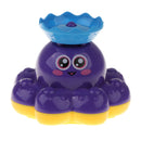 Kids Spray Water Octopus Floating Bathtub Pool Bathroom Toy Xmas Gift - Purple